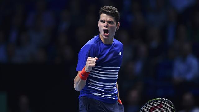 Raonic s’invite dans le carré des Maîtres