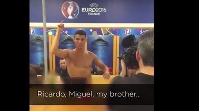 Le discours émouvant de Cristiano Ronaldo dans le vestiaire après la finale de l’Euro
