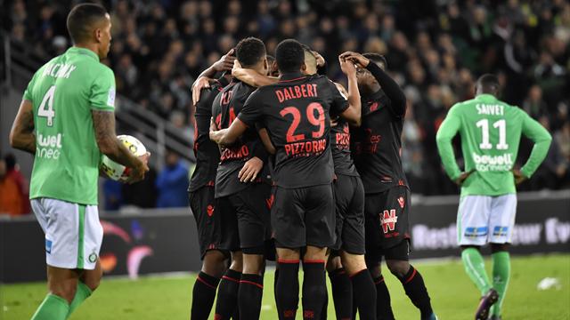 Solide vainqueur dans le Chaudron, Nice garde les commandes