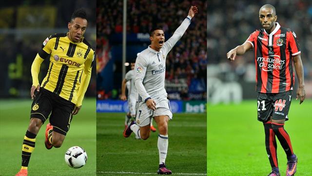 Ronaldo et Aubameyang sont les stars de l’équipe du week-end