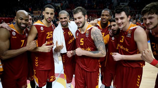 Galatasaray Odeabank'tan Olympiakos'a çelme