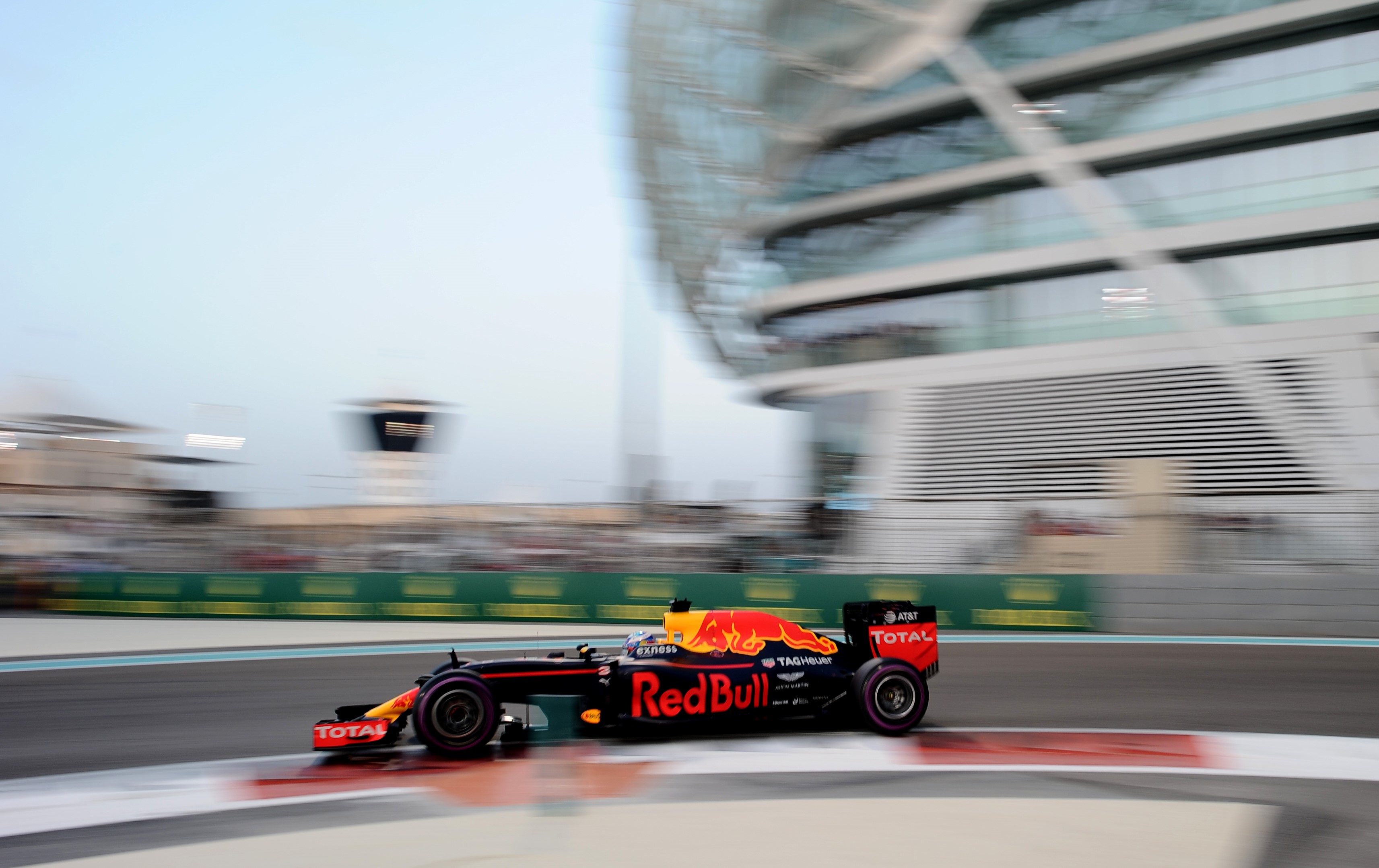 Daniel Ricciardo (Red Bull) au Grand Prix d'Abou Dabi 2016
