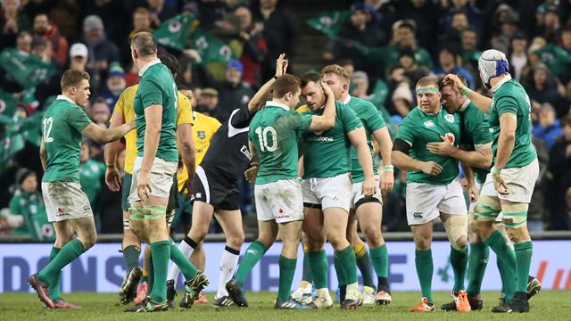 Après avoir scalpé les All Blacks, les Irlandais privent les Wallabies du grand chelem