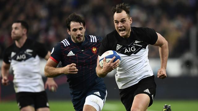 Il n’aura fallu qu’un ballon aux All Blacks pour marquer les premiers