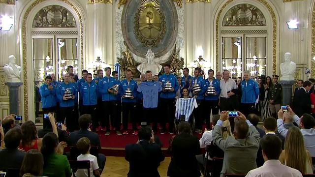 Davis Cup champions Argentina given hero’s welcome Davis Cup champions Argentina given hero’s welcome