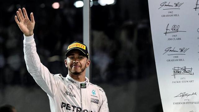 Los jefes de equipo eligen a Lewis Hamilton cómo mejor piloto de 2016