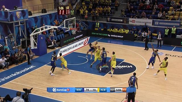 Eurocup: El Khimki se impone al Alba de Berlín (88-77) Eurocup: El Khimki se impone al Alba de Berlín (88-77)