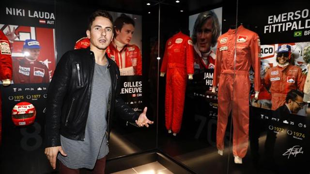 Jorge Lorenzo inaugura su museo dedicado a campeones de Fórmula 1 y MotoGP