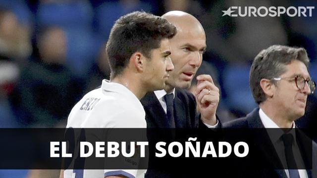 El mágico debut (y con gol) de Enzo Zidane con el primer equipo del Real Madrid