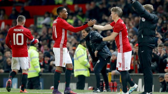 Bastian Schweinsteiger makes first Man United appearance under Jose Mourinho