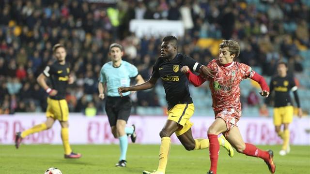 0-6. El Atlético de Madrid se da un festín de goles en el Helmántico ante el Guijuelo