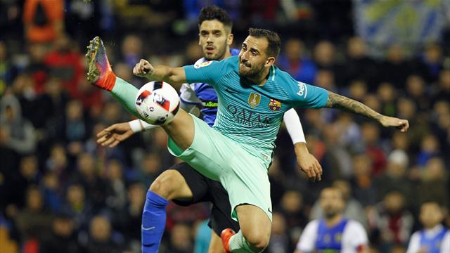 Carles Alena spares Barcelona's blushes in Copa del Rey draw