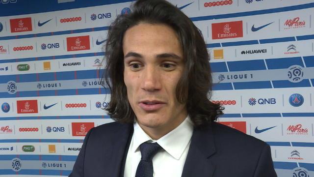 100 buts avec le PSG ? Cavani est "heureux" 100 buts avec le PSG ? Cavani est "heureux"