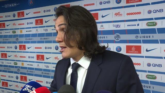 Cavani : "Le message était plus important que le carton" Cavani : "Le message était plus important que le carton"