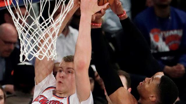 104-106. Porzingis lidera la victoria de los Knicks