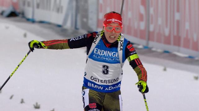 Laura Dahlmeier takes win in first individual event of biathlon World Cup Laura Dahlmeier takes win in first individual event of biathlon World Cup