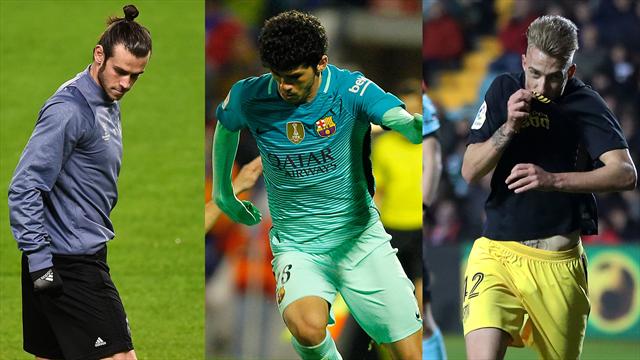 Bale, Aleñá y Róber, los nombres del día