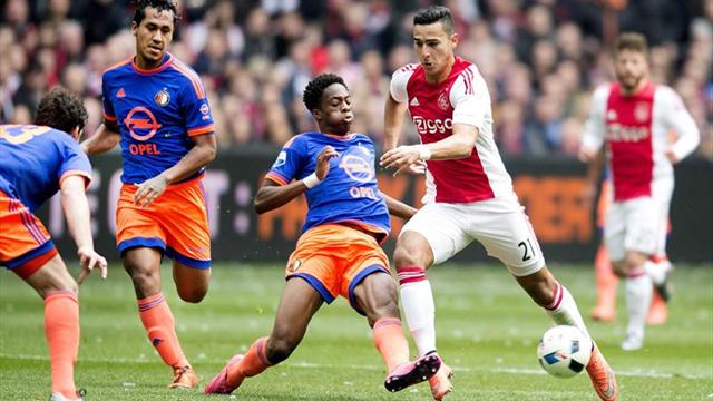 Feyenoord y Ajax pujan por el liderato en la jornada 15 de la liga holandesa