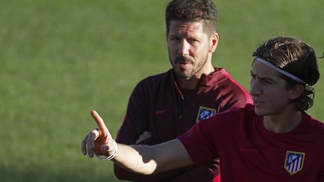 Filipe se entrena con el grupo y podría volver al once ante el Espanyol