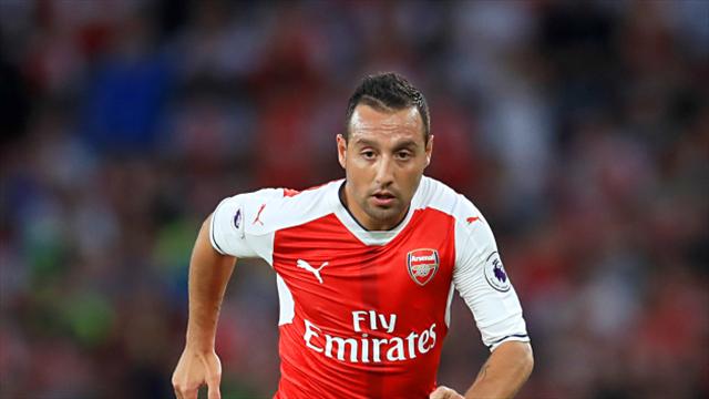 Santi Cazorla faces long Arsenal absence as midfielder heads for ankle surgery