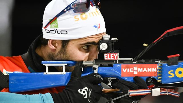 Biathleten laufen am Podest vorbei - Fourcade siegt schon wieder