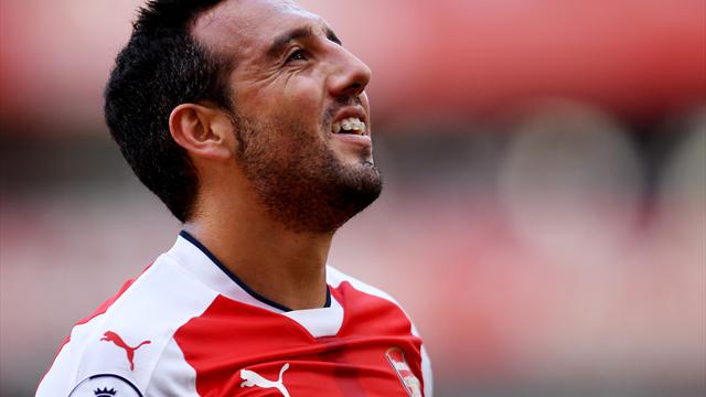 Santi Cazorla out for three months with ankle injury