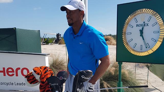 Woods mit durchwachsenem Comeback