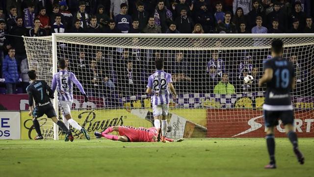 1-3. La Real Sociedad resuelve en el regreso de Eusebio a Valladolid