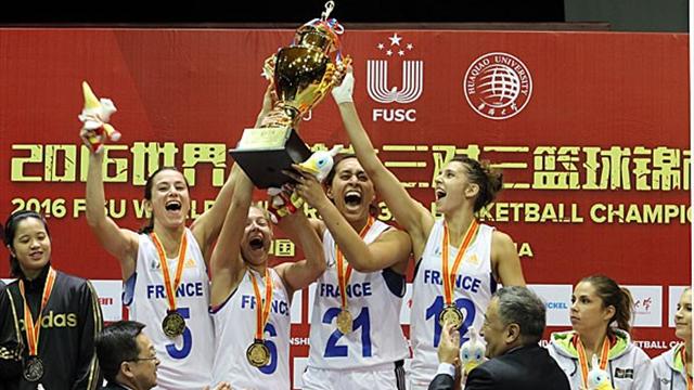 Mundial Universitario de Baloncesto 3x3: Éxito arrollador de Francia en Xiamen