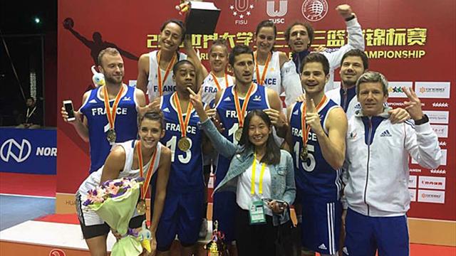 France grabs Double Gold at 3rd WUC 3x3 Basketball