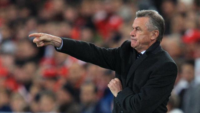 Mark Hughes invites Ottmar Hitzfeld to watch Stoke after German criticises side