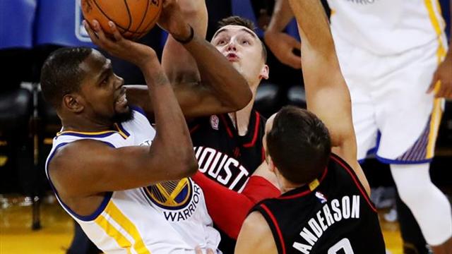 Los Rockets y los Clippers sorprenden de visitantes a los Warriors y los Cavaliers