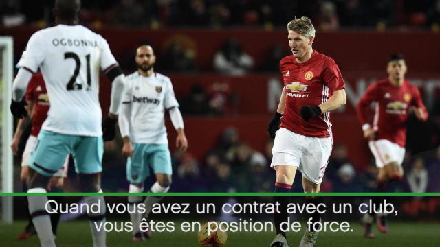 Mourinho : « Schweinsteiger est en position de force »