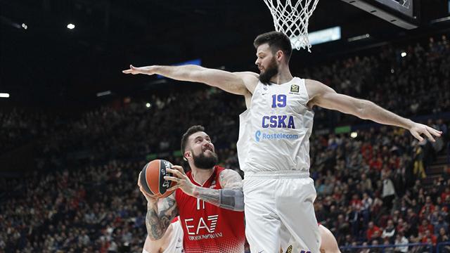 Milano tiene un tempo, poi sparisce: il CSKA passa 79-64