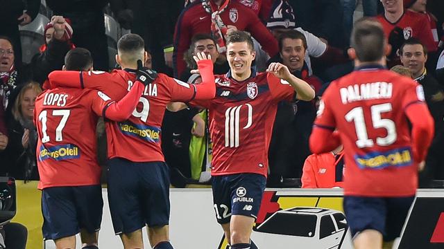 Lille remporte un troisième succès de suite, Bastia renoue avec la victoire