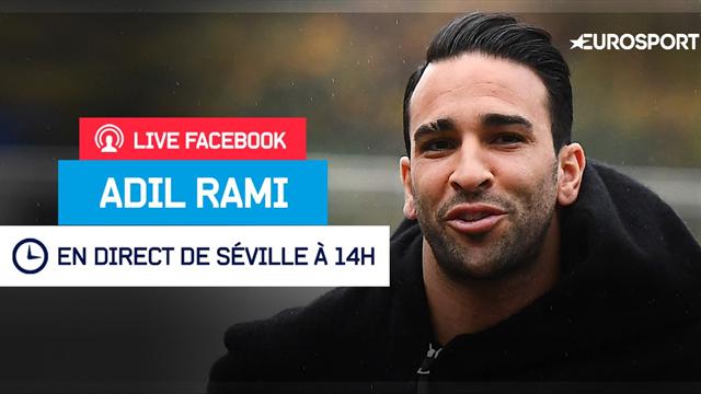 Rendez-vous jeudi à 14h pour notre Facebook Live avec Adil Rami