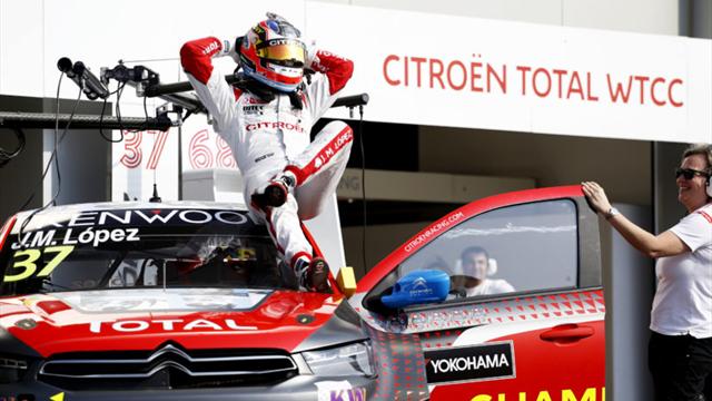“Le dernier titre WTCC a été le plus dur à décrocher”, affirme López
