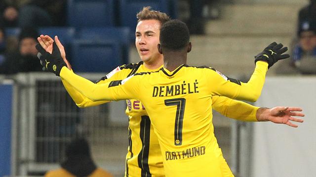 Dortmund held 2-2 by Hoffenheim in Bundesliga