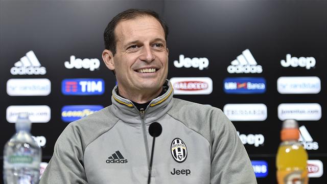 Allegri: "Pjanic sta bene, Barzagli e Chiellini non ancora" Allegri: "Pjanic sta bene, Barzagli e Chiellini non ancora"