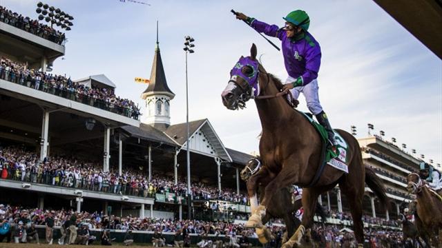 USA : California Chrome distribue du bonheur à Los Alamitos !