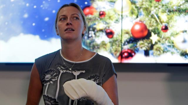 Kvitova enters French Open draw just months after being stabbed in the hand