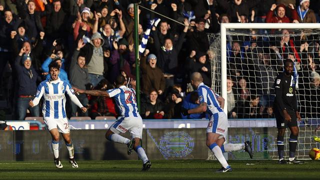 Huddersfield edge up Championship table with stoppage-time equaliser