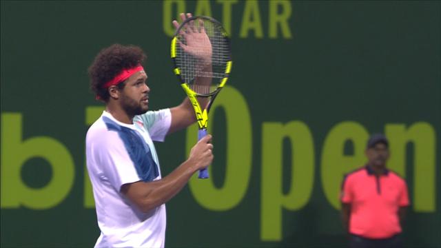 Bien en jambes, Tsonga a baladé Brown