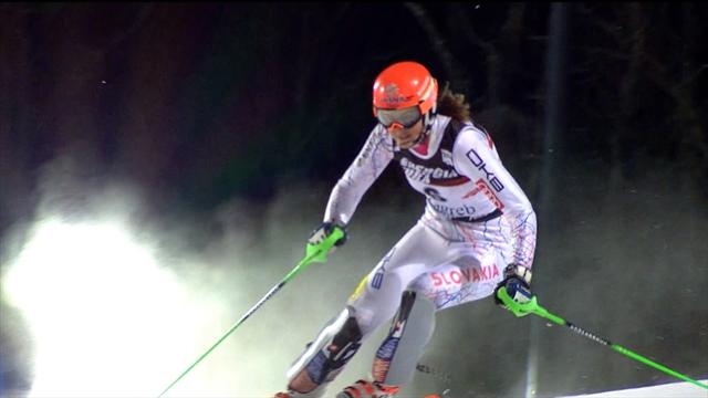 Piccola impresa per Petra Vlhova: batte la Shiffrin nello slalom di Aspen Piccola impresa per Petra Vlhova: batte la Shiffrin nello slalom di Aspen