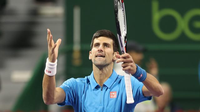 Djokovic en danger d'entrée, Federer aperçoit Murray... de loin