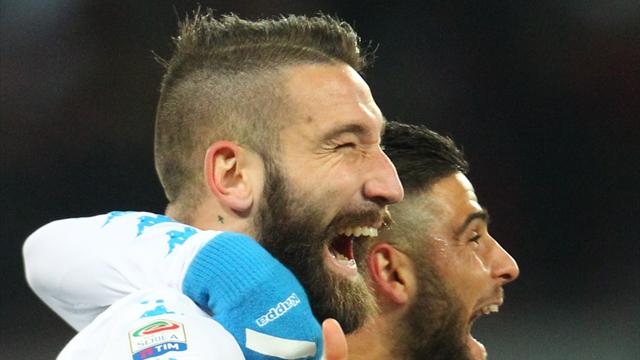 Rival Real Madrid: El Nápoles remonta y gana a la Sampdoria con gol en el descuento (2-1)