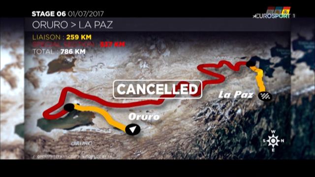 Dakar Rally: Stage 6 cancelled due to weather conditions Dakar Rally: Stage 6 cancelled due to weather conditions