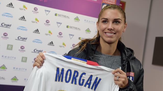 Lyon : l'Américaine Morgan inscrit ses trois premiers buts
