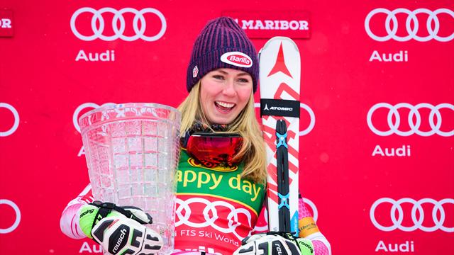 Une victoire et une belle opération pour Shiffrin face à Zuzulova
