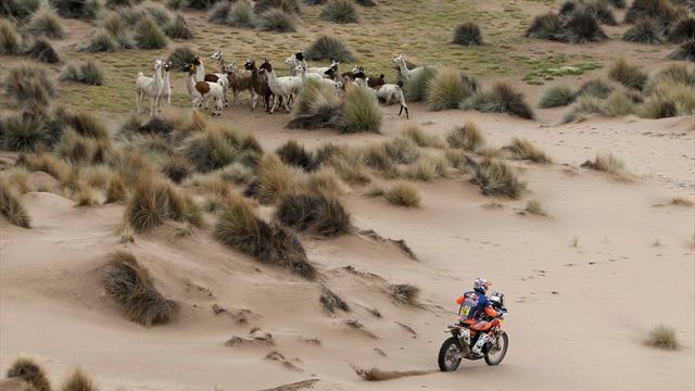 Sam Sunderland extends Dakar Rally lead as Ricky Brabec sprints to victory in Bolivia Sam Sunderland extends Dakar Rally lead as Ricky Brabec sprints to victory in Bolivia